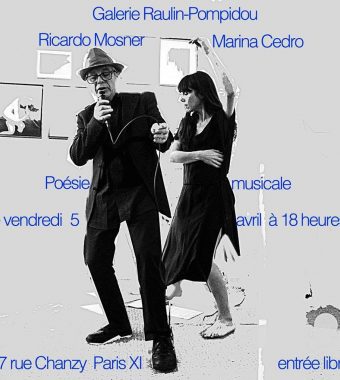 Poésie Musicale Ricardo Mosner et Marina Cedro le 5 avril à 18h00