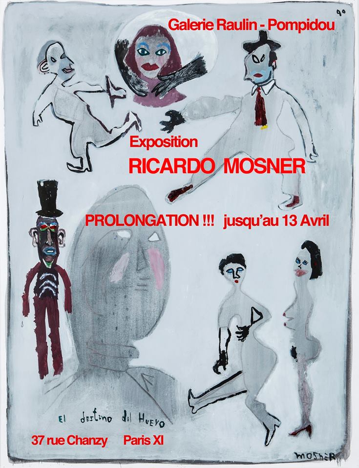 Visuel prolongation de l'exposition Ricardo Mosner 2019