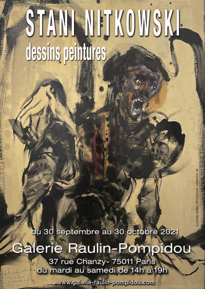 Affiche de l'exposition Stani Nitkowski 2019