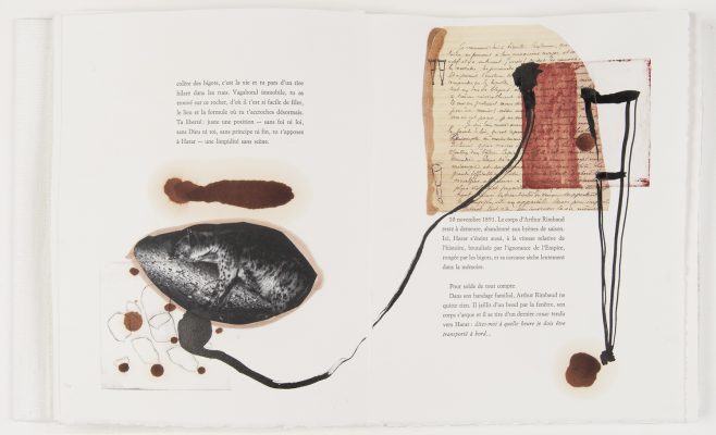 Scan pages intérieures livre "Rimbaud selon Harar"